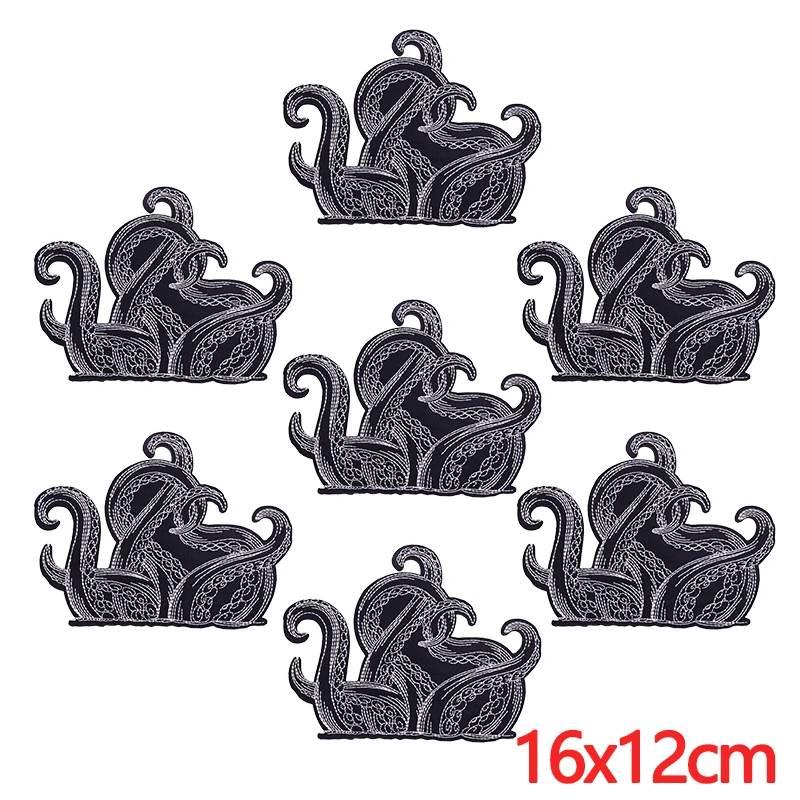 10 unids/lote musculoso gorila Punk Animal bordado parche hierro en parches bordados para chaqueta sombrero diseño fresco insignia para ropa - imagen 3