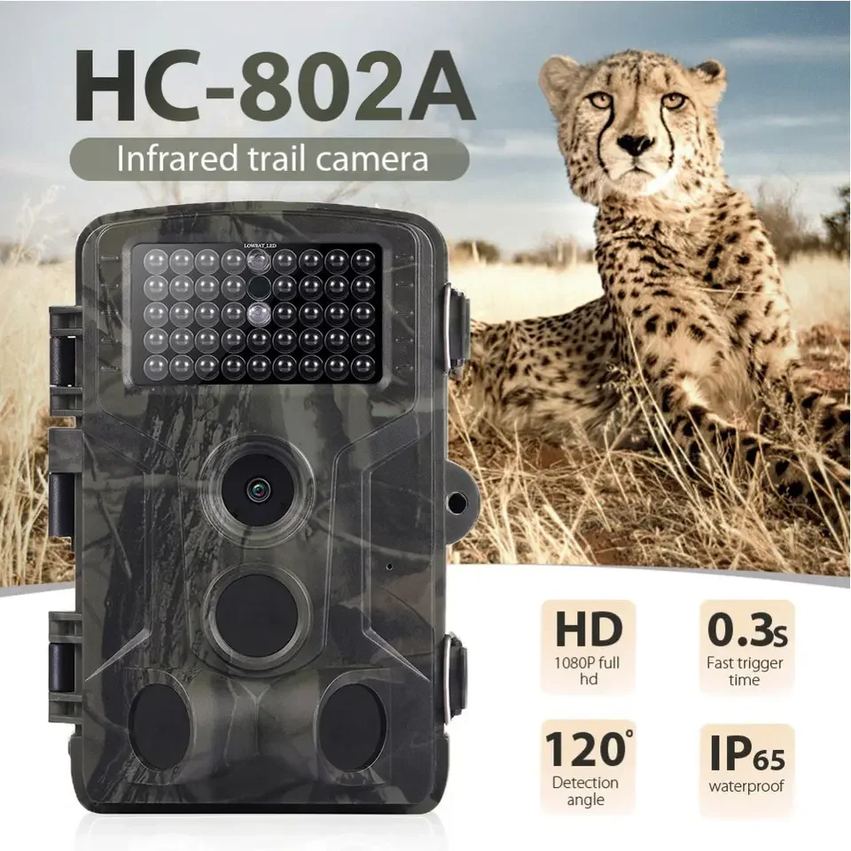 Cámara de caza HC802A 24MP, trampa fotográfica IR para exteriores - imagen 2