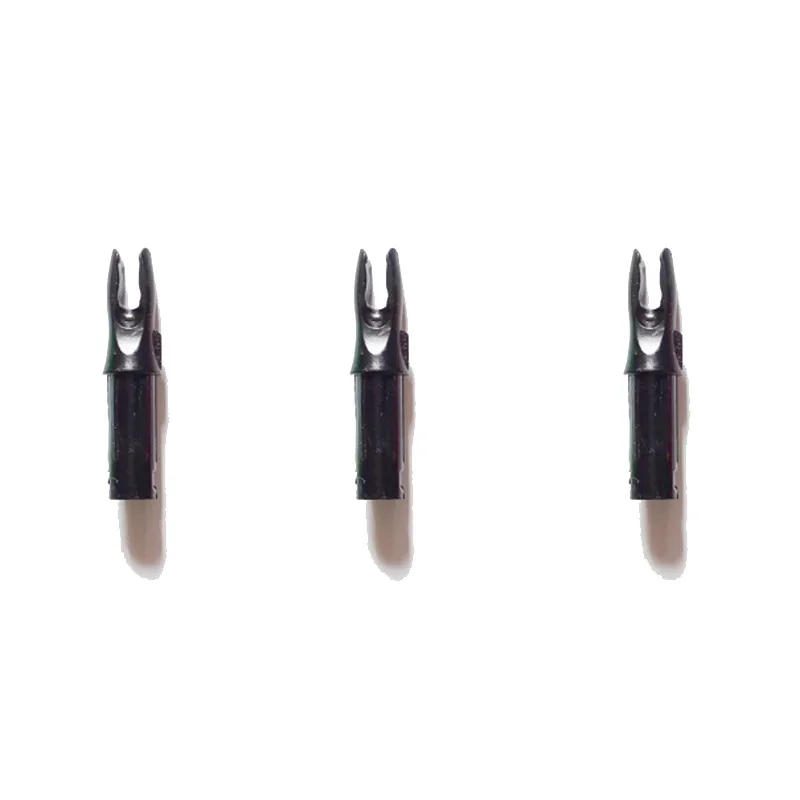 30 Uds flecha de tiro con arco Nock para ID6.2mm eje de flecha de carbono arco recurvo tiro objetivo arco compuesto accesorios de flecha de caza - imagen 5