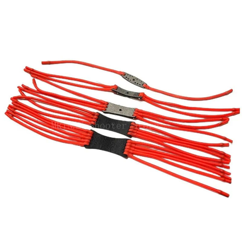 Banda elástica para tirachinas, banda de goma de cuero, látex, potente reemplazo de catapulta, tubo de tiro para caza al aire libre, eslinga elástica - imagen 5