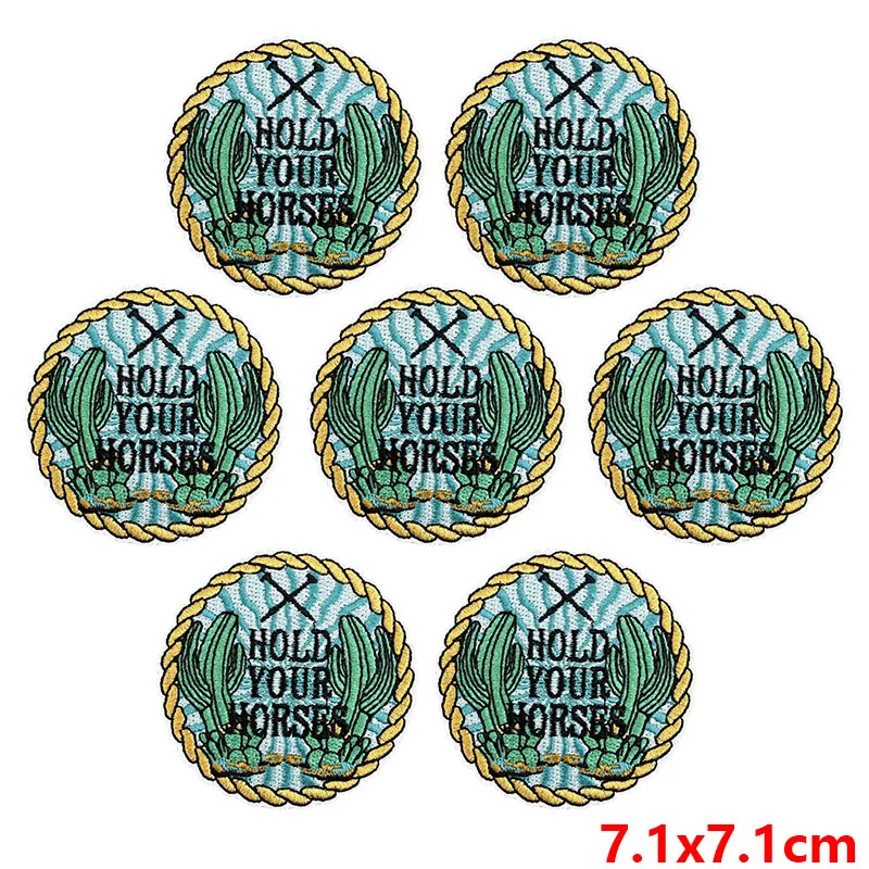 10 unids/lote, venta al por mayor, parches bordados de vaquero occidental para pegatinas de ropa, apliques para exteriores, parches para planchar en insignias para ropa - imagen 3
