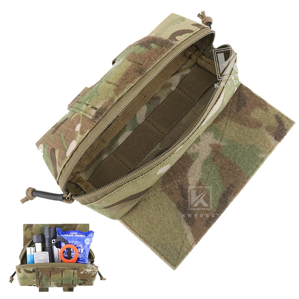 KRYDEX-Mini bolsa táctica Dangler, riñonera, bolsa de almacenamiento de herramientas para JPC CPC LBT D3CR MK3 MK4, accesorios para chaleco y plataforma de pecho - imagen 5