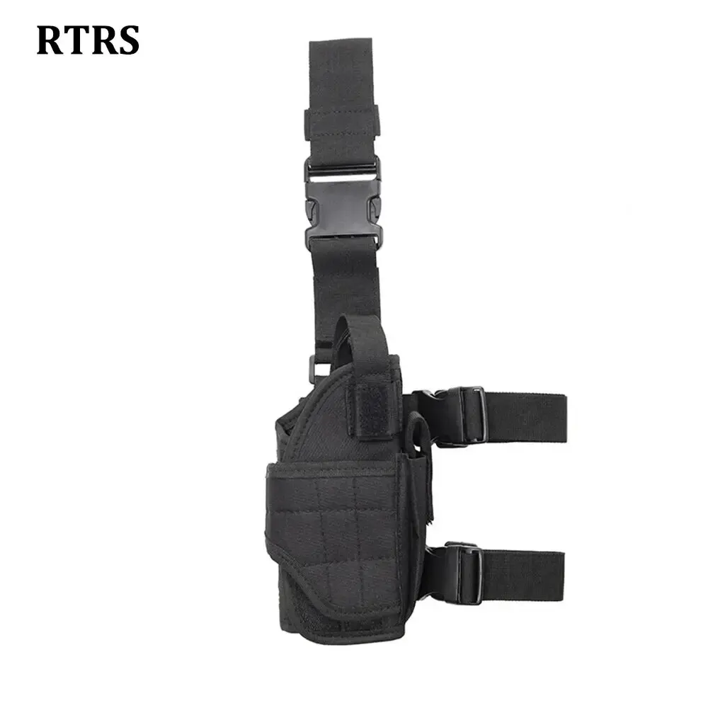 Funda Universal para pistola de muslo, accesorios de caza, funda para pistola Glock Beretta - imagen 5