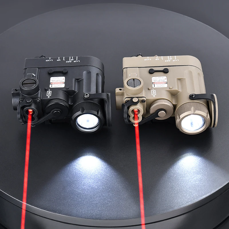 WADSN A2 DBAL D2 IR puntero láser punto rojo indicador de visión multifunción Airsoft luz DBAL-A2 DBAL-D2 MKII lámpara exploradora táctica - imagen 3