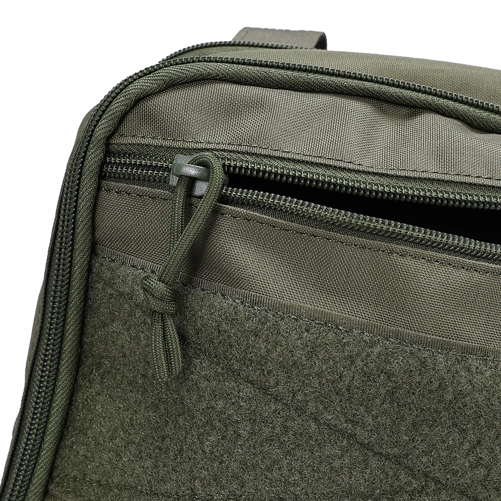 Mochila táctica Flatpack MOLLE, bolsa expandible, mochila con gancho y bucle DIY, integrada con chaleco de caza, portador de placa, Micro aparejo de pecho - imagen 5