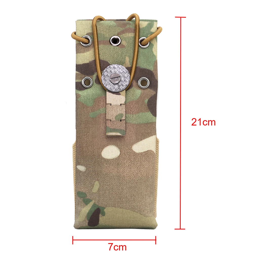 Bolsa táctica Molle para Walkie Talkie, riñonera para MPU5 PRC163 152 148, funda para interfono, accesorios para chaleco de caza al aire libre - imagen 3