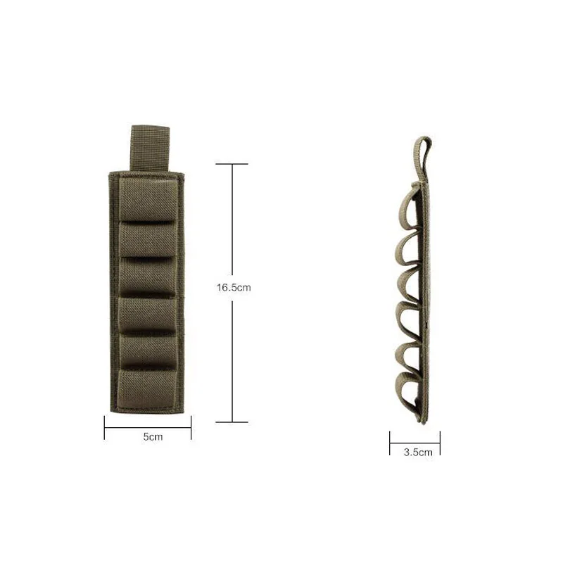 Bolsa táctica elástica porta cartuchos de escopeta para exteriores - imagen 3