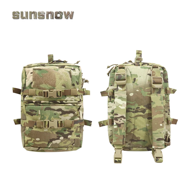 Bolsa de panel trasero de chaleco PCP modular multifuncional para deportes al aire libre - imagen 4