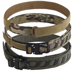 Cinturón táctico MOLLE Agilit 2 en 1 magnético para airsoft y caza