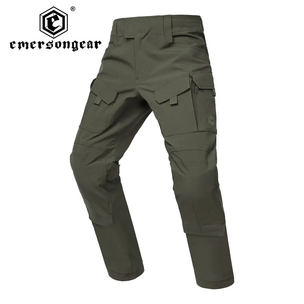 Emersongear, pantalones tácticos para hombre, pantalones Cargo elásticos para acampar, deportes urbanos informales, caza, combate, pesca militar EMB9737