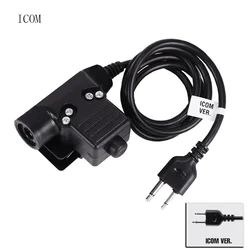 Adaptador PTT U94 para radios Icom Kenwood Motorola Midland