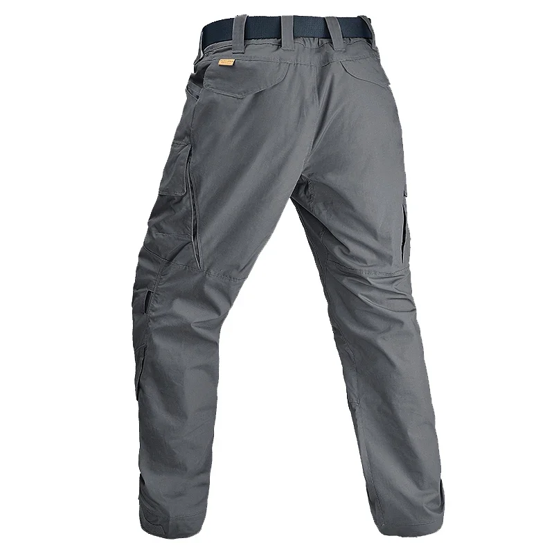 Pantalones tácticos de combate para hombre, pantalones elásticos de caza, Camping, Trekking al aire libre, pantalones impermeables de gran tamaño, pantalones de secado rápido - imagen 3