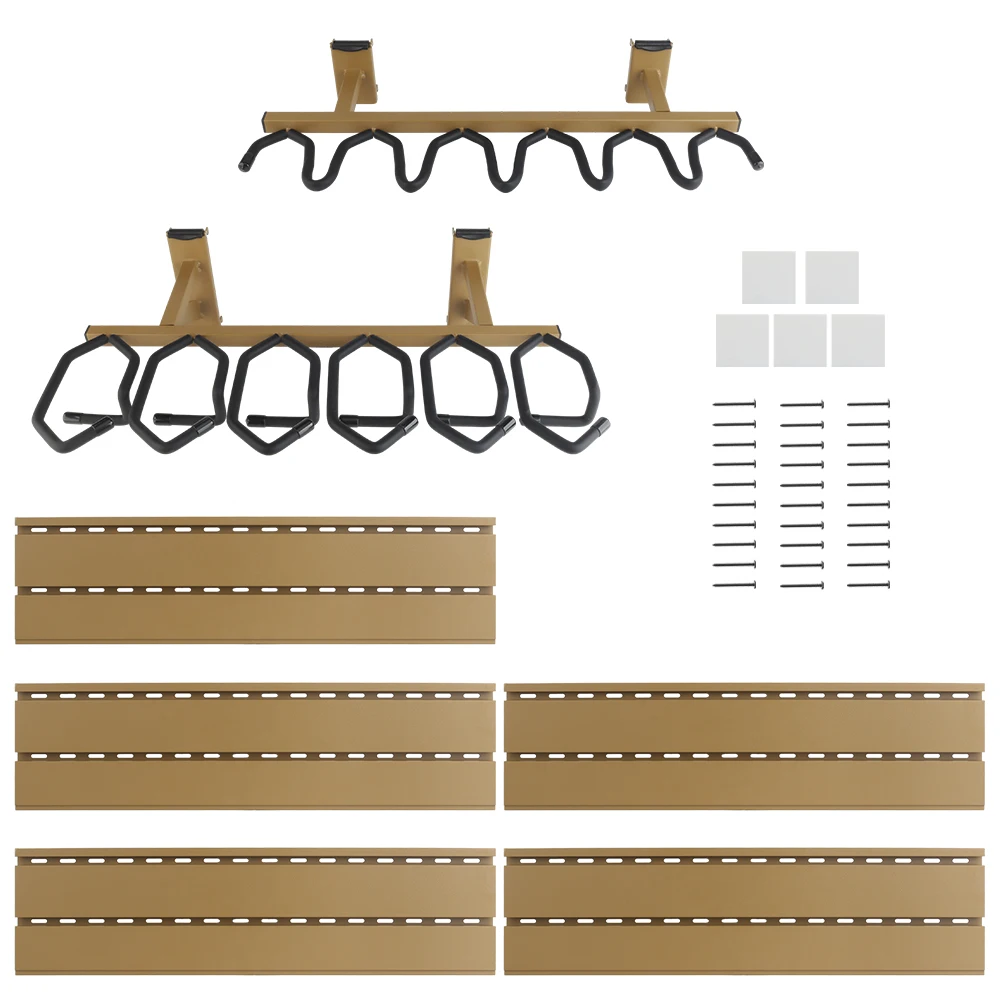 Soporte de gancho para estante de exhibición de almacenamiento montado en la pared para pistola táctica, adecuado para rifles y escopetas - imagen 4