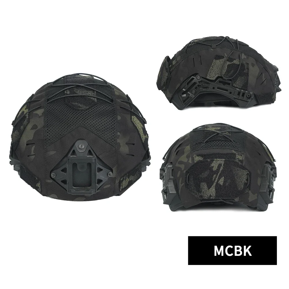 DMGear-cubierta de casco de equipo táctico, equipo de Airsoft, accesorios de caza, malla negra, Ranger verde, Wendy3.0 - imagen 3