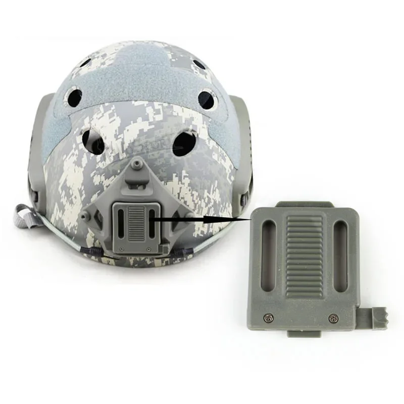 Accesorios multifuncionales para casco, adaptador de dispositivo portátil, táctico de Paintball para cascos de caza retroadaptables rápidos - imagen 2