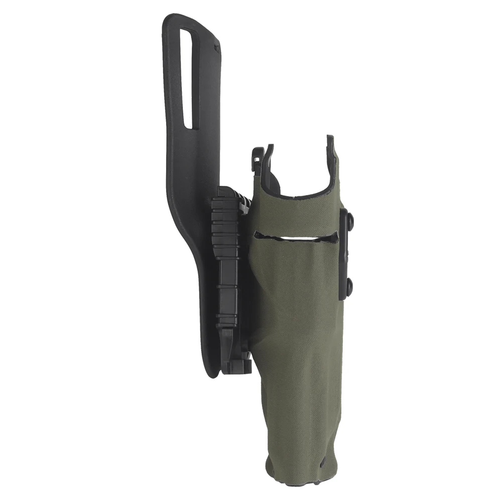 Funda táctica para pistola G17 de mano izquierda 6354DO, adaptador QLS de X300U-A, cubierta para pierna, Kit de correa para pierna MHA - imagen 4