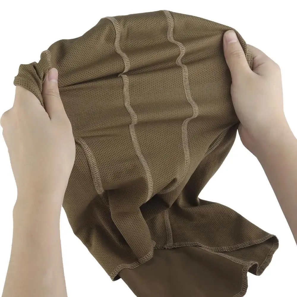 Bufanda de cara completa, máscara para exteriores, caza, esquí, ciclismo, invierno, calentador de cabeza y cuello, gorro táctico Airsoft, casco, equipo con forro - imagen 5