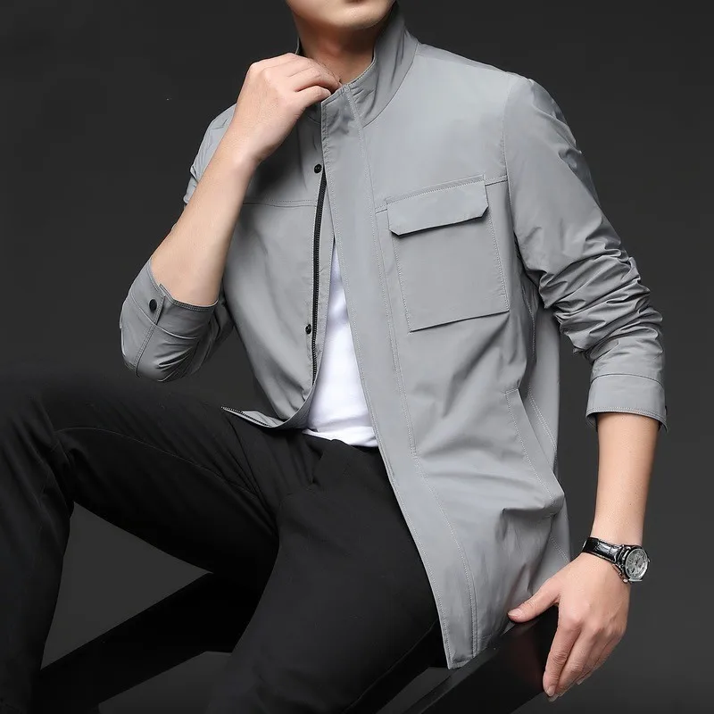 2025 hombres Casual seguridad Anti puñaladas y Anti Chop chaqueta autodefensa alta calidad negocios Cintos Tacticos equipo de seguridad ropa - imagen 5