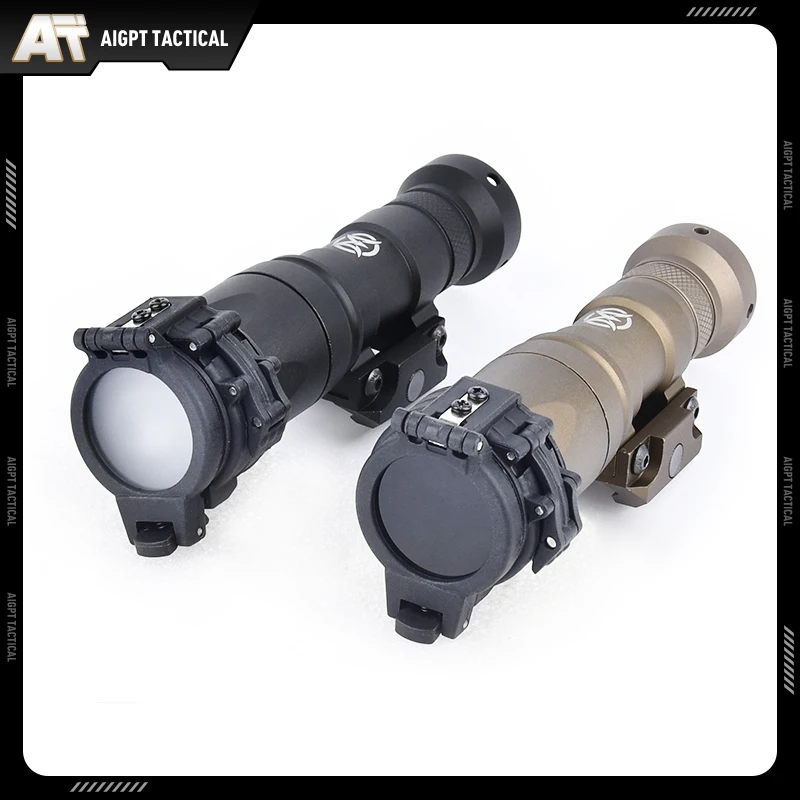 WADSN-linterna táctica SF M300A, luz LED de explorador con cubierta protectora de relleno IR para accesorios de caza M300B M600B M300A M600C - imagen 4