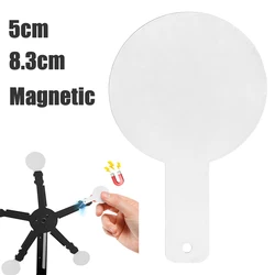 Objetivo de tiro de Metal, objetivo magnético de repuesto, objetivos redondos de 5cm y 8,30cm para práctica de tiro Airsoft