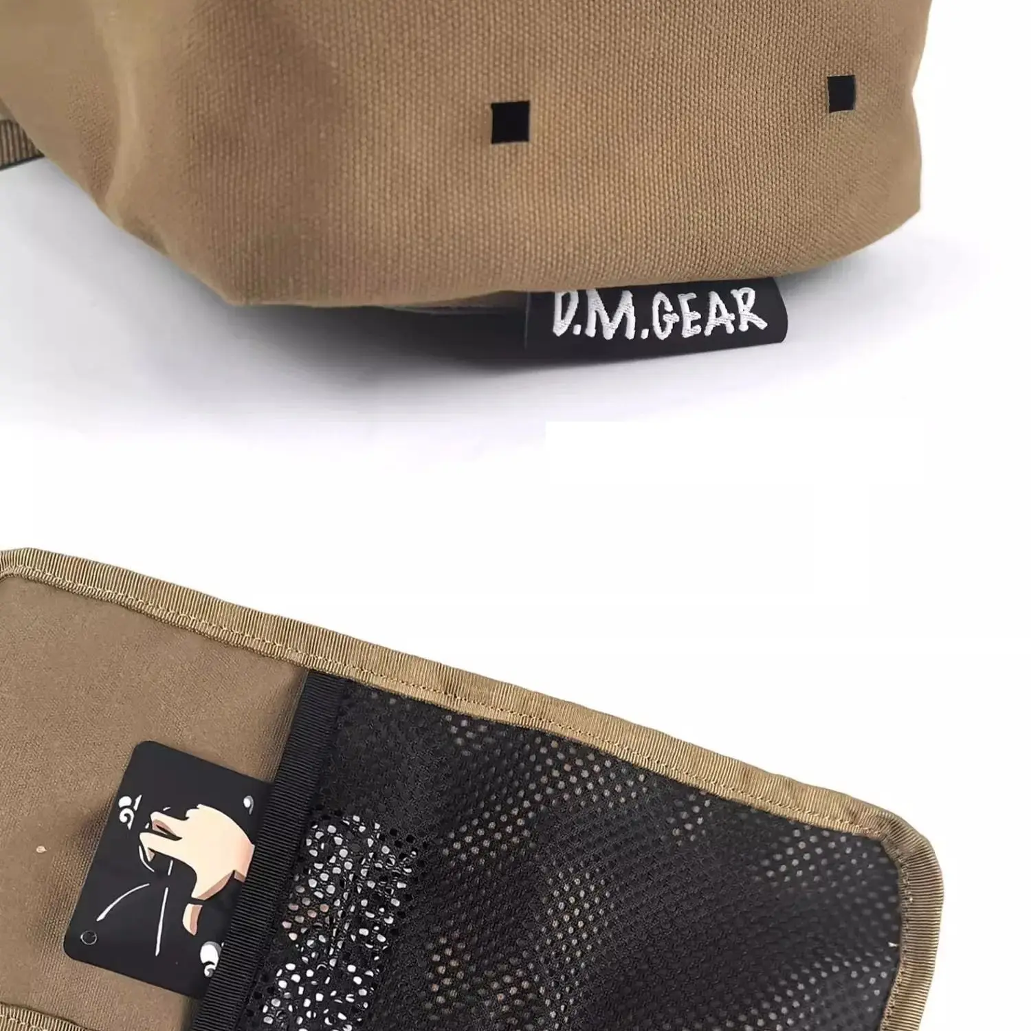 DMGear-bolsa táctica Molle para exteriores para hombre, bolsa de herramientas EDC, organizador de dispositivos de utilidad impermeable, chaleco, bolsa para botella de agua, funda para teléfono - imagen 5