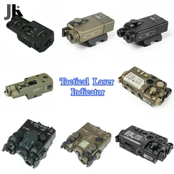 Raid-X DBAL-A2 OTAL-C PERST-4 CQBL-1 equipo láser táctico rojo verde Metal puntería IR indicador de caza adecuado para riel de 20mm