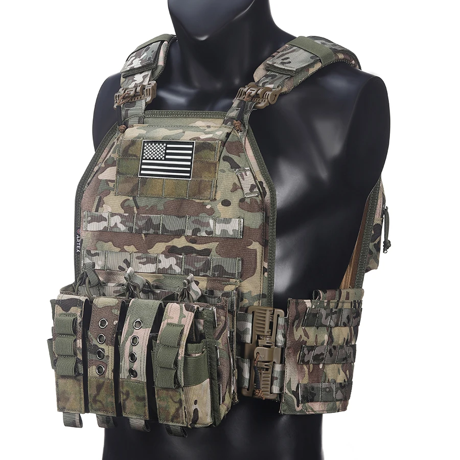 Equipo de caza multifuncional de liberación rápida, chaleco de exploración salvaje, chaleco duradero y transpirable - imagen 2