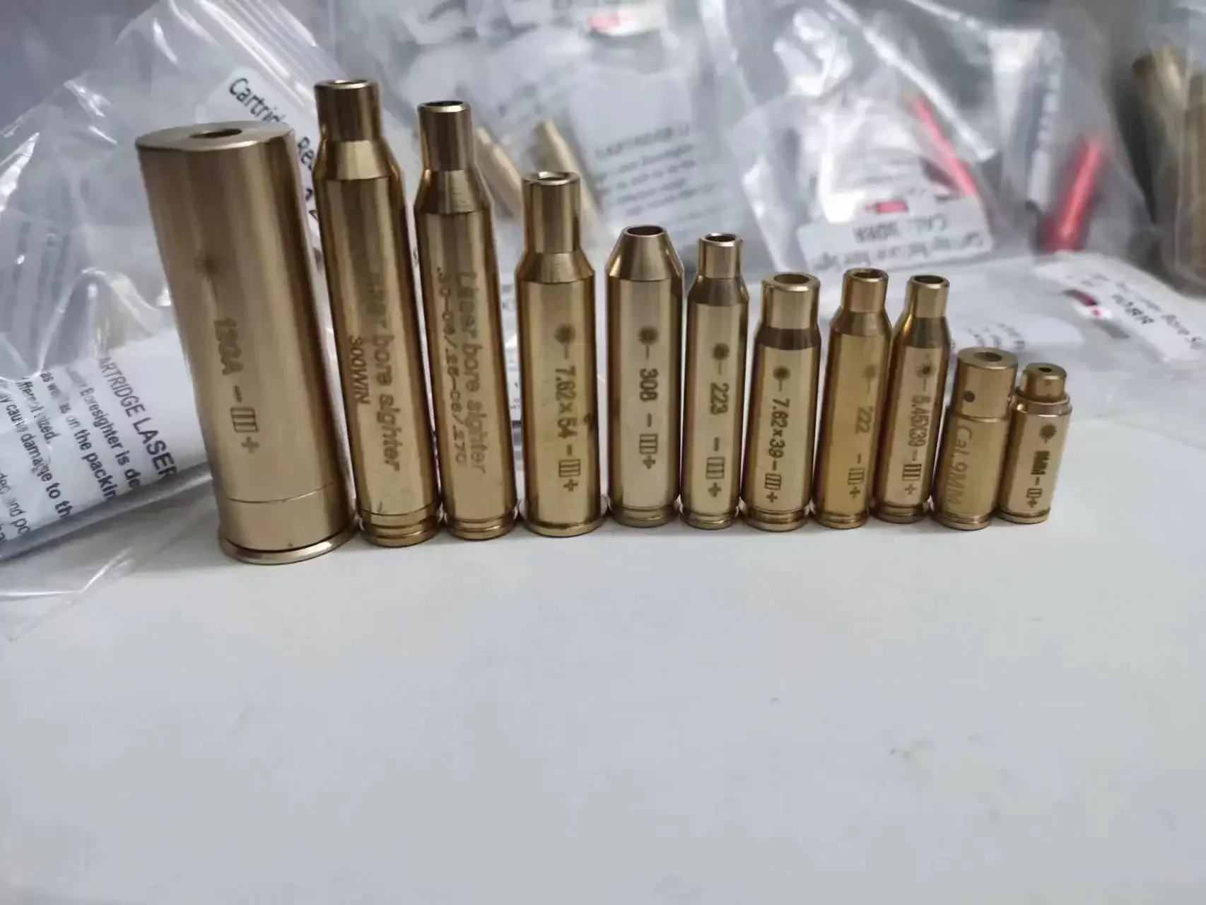 Puntero láser táctico para entrenamiento, calibre 12GA, 20GA, 177, 223, 308x39, 9x19mm - imagen 5