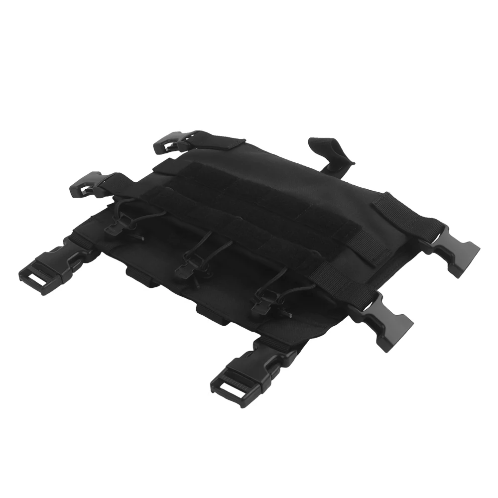 M4 Triple 5,56, bolsillo para revista, panel frontal, mochila de caza, pecho, accesorio de expansión colgante - imagen 3