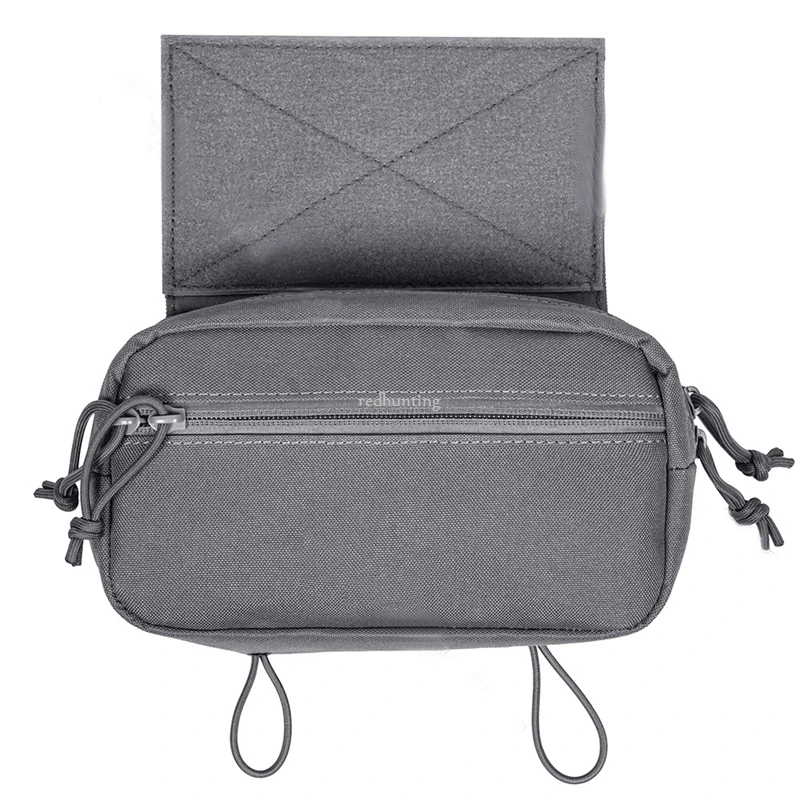 Bolsa táctica de descarga con gancho y bucle para chaleco JPC CPC AVS, bolsa de herramientas de utilidad, Airsoft, Paintball, accesorios de caza - imagen 5