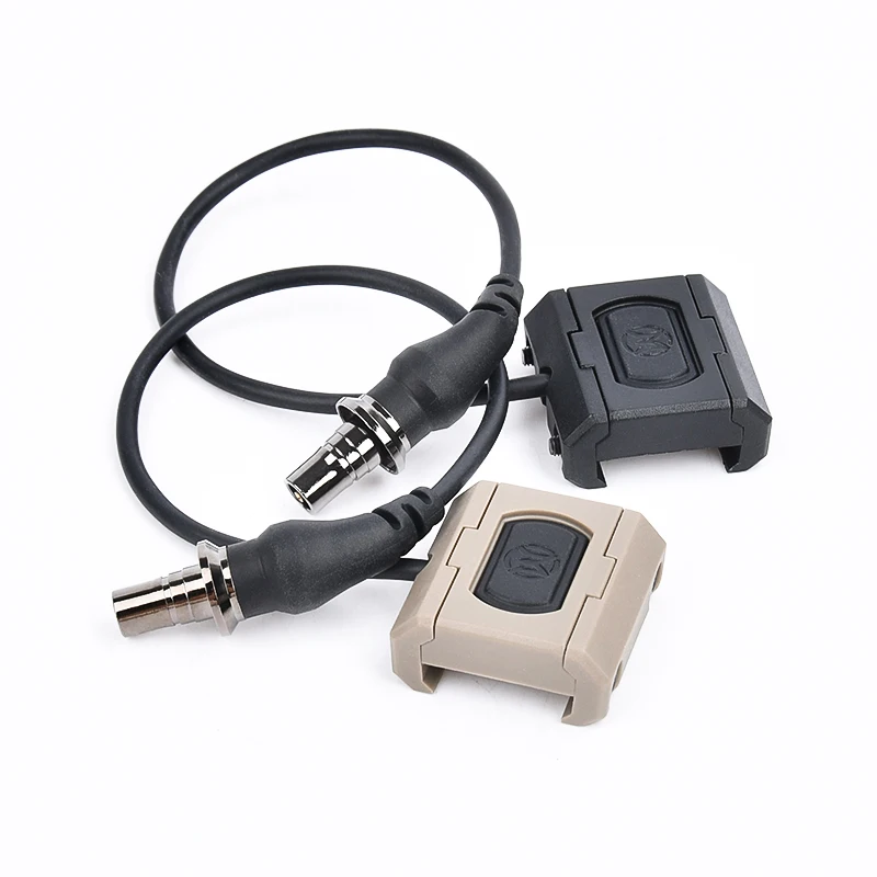 WADSN M600 M600U linterna táctica 800 lúmenes luz LED blanca interruptor de presión para 20mm Rail caza arma Airsoft Accesorios - imagen 2