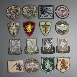 Accesorios para bolsa al aire libre, brazalete para ventilador militar, insignia de paracaidista bordada, brazalete táctico de mono, abrigo, sombrero, bolsa, parche para mochila