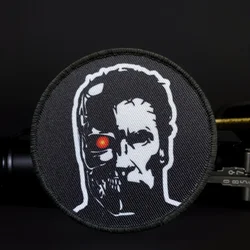 Parche táctico de moral para mochila - Insignia Terminator bordada