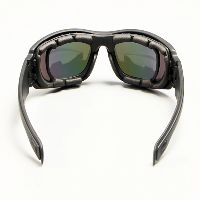 Gafas protectoras de tiro de bala de Color para pistola de aire de caza, gafas polarizadas al aire libre para ciclismo, Daisy C6, viene con 4 juegos de lentes - imagen 5