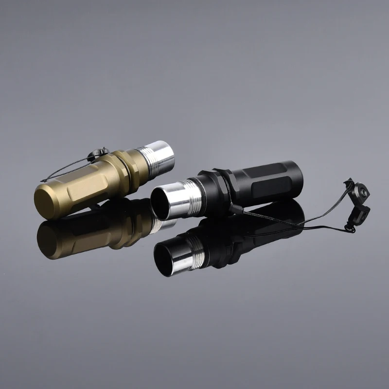 MAWL-C1 táctico mejorado CNC Metal rojo verde punto azul mira láser iluminación IR Airsoft caza láser con cubierta trasera de batería - imagen 5