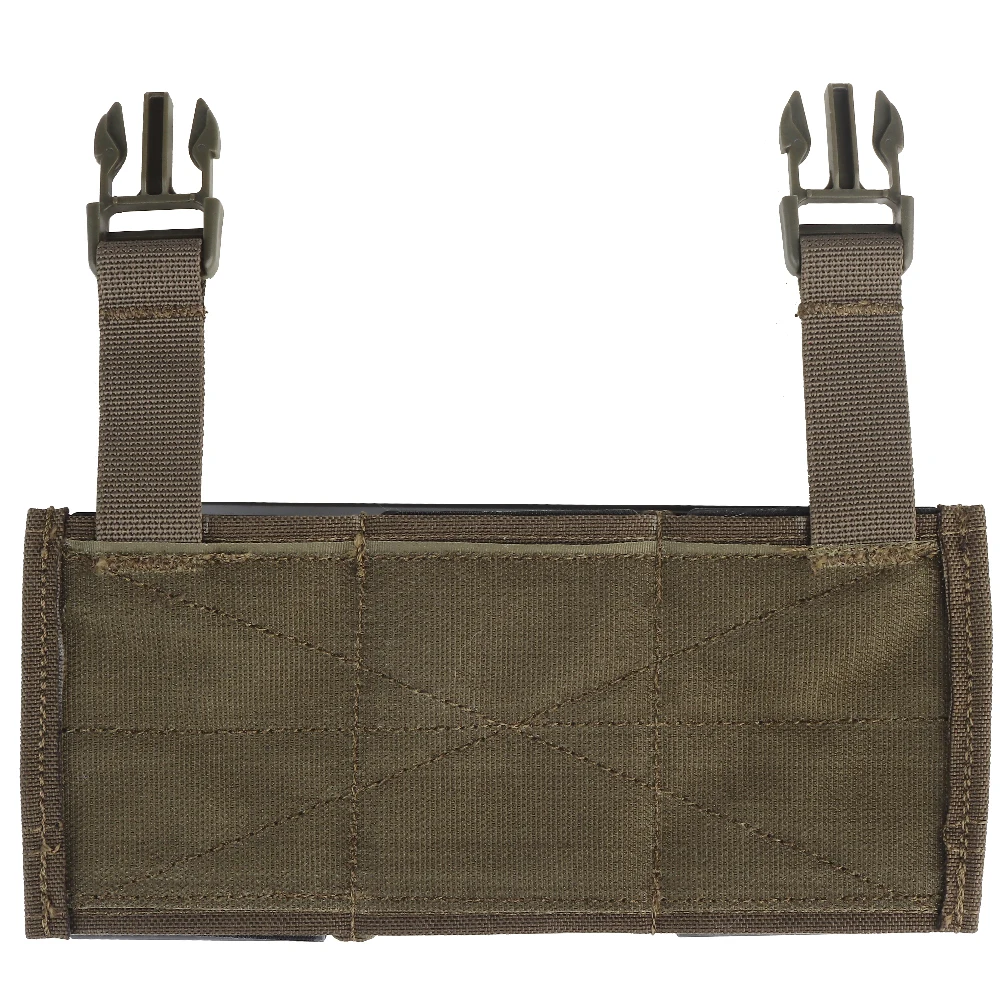 Bolsa táctica de 7,62mm para cargador rápido, chaleco militar, portador de placa, Panel frontal, Airsoft, Rifle Triple, funda magnética, equipo de caza - imagen 5