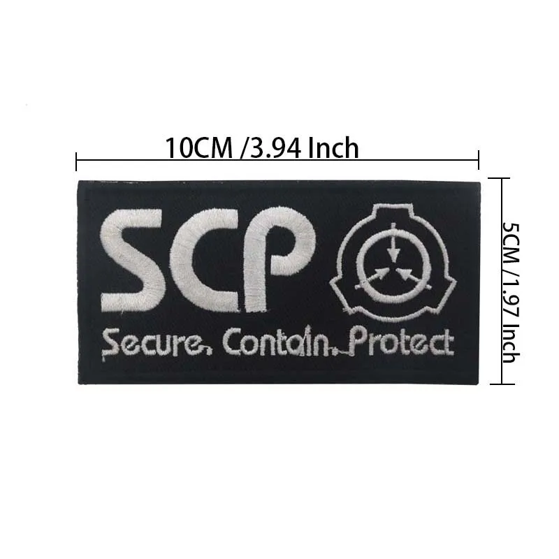Embleem Parches Tácticos Velcro SCP – Insignias para Mochila Militar - imagen 5