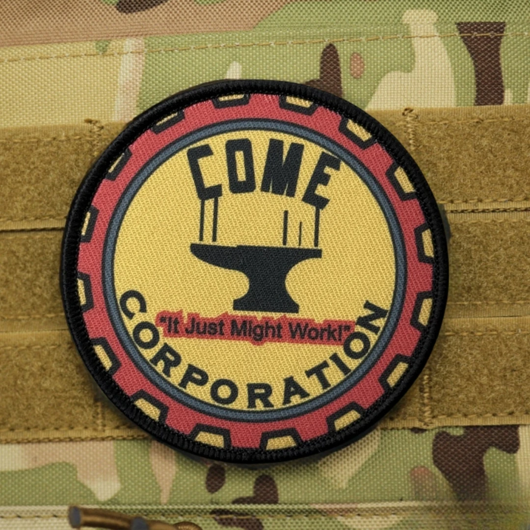 lt ¡Solo podría el trabajo! Parche de insignia de moral táctica, parches de gancho y bucle impresos para ropa, pegatina de equipo militar del ejército - imagen 5