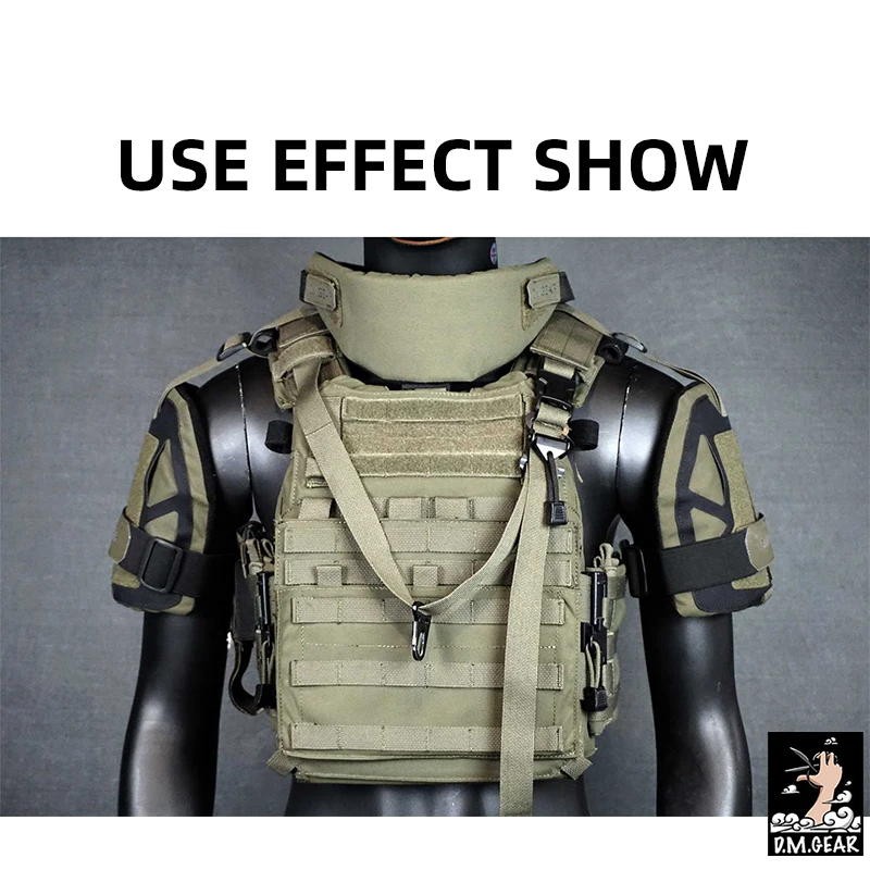 DMgear-hombreras universales tácticas, Protector de hombro para armadura, Airsoft, Paintball, caza, almohadillas protectoras, accesorios deportivos - imagen 4