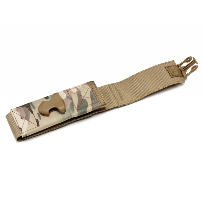 Bolsa táctica para Rifle MP5, bolsa Molle Mag, soporte para bastón de caza MP5, bolsa para linterna con Bucke de liberación rápida - imagen 5