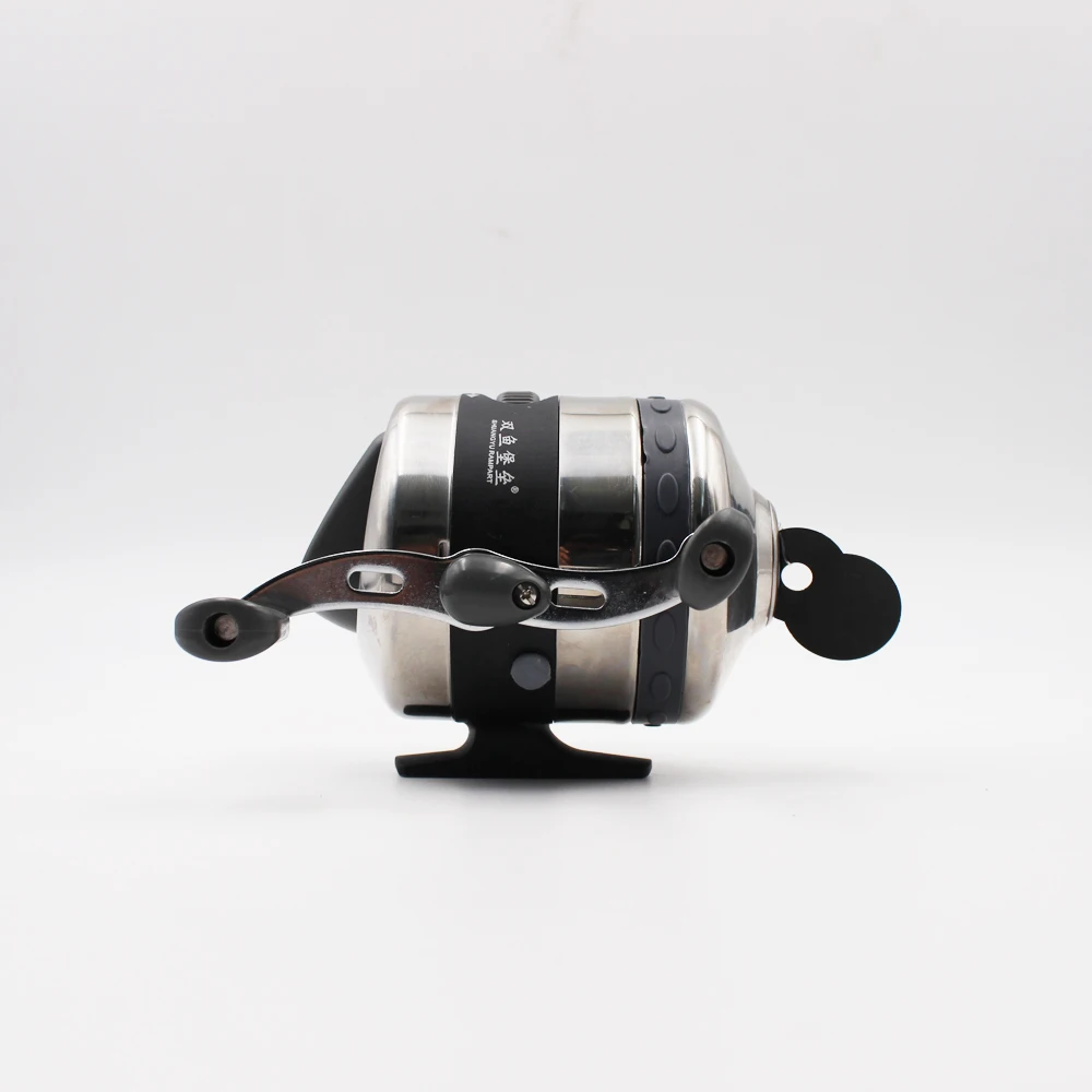 Carrete de pesca de acero inoxidable BL25, herramienta de pesca al aire libre, doble balancín, manos izquierda y derecha, se puede cambiar, tiro con arco, caza - imagen 5