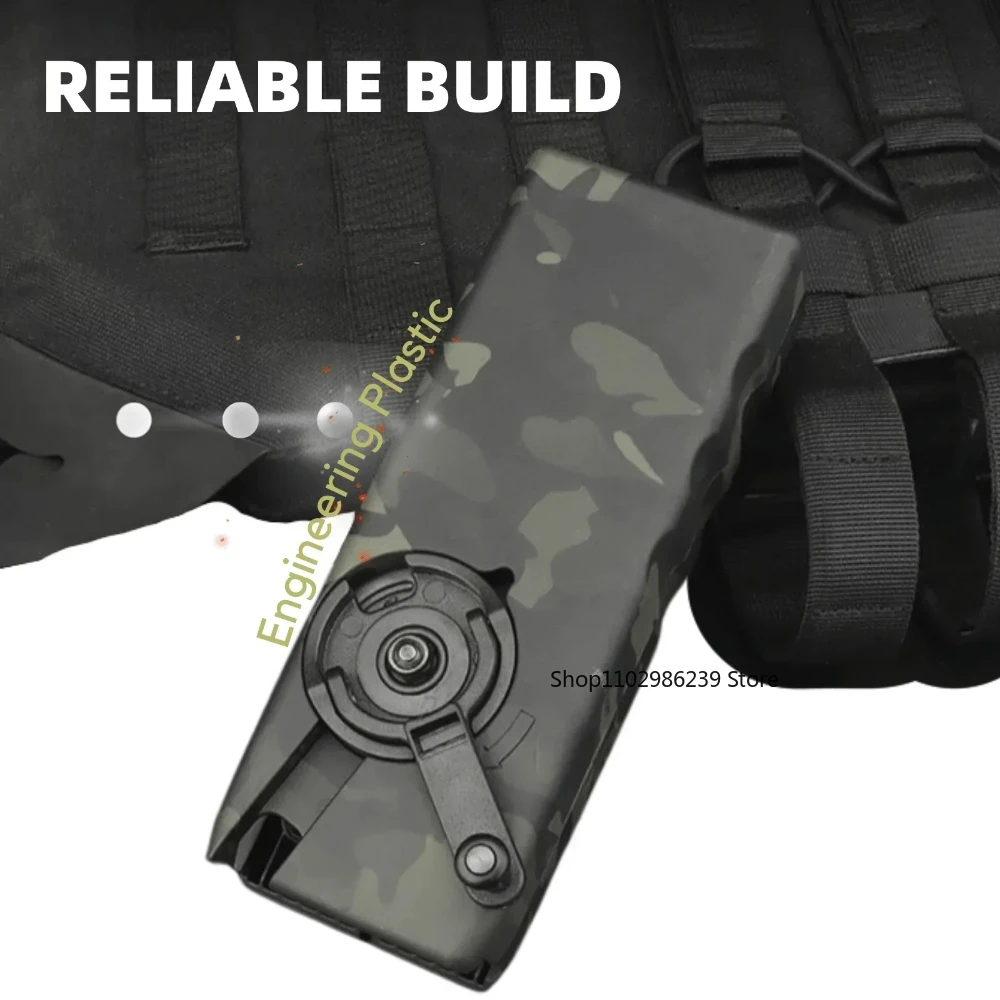 Cargador de velocidad BBS de 6mm, caja de almacenamiento BB de plástico de 1000 de capacidad para revistas de manivela M4, cargador rápido, accesorios de equipo Airsoft - imagen 4