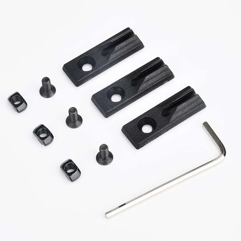 Sistema de guía de Cable de M-LOK, cubierta de riel de gestión de cables, guardamanos de riel Picatinny, cola de Cable, arma de caza fija - imagen 3