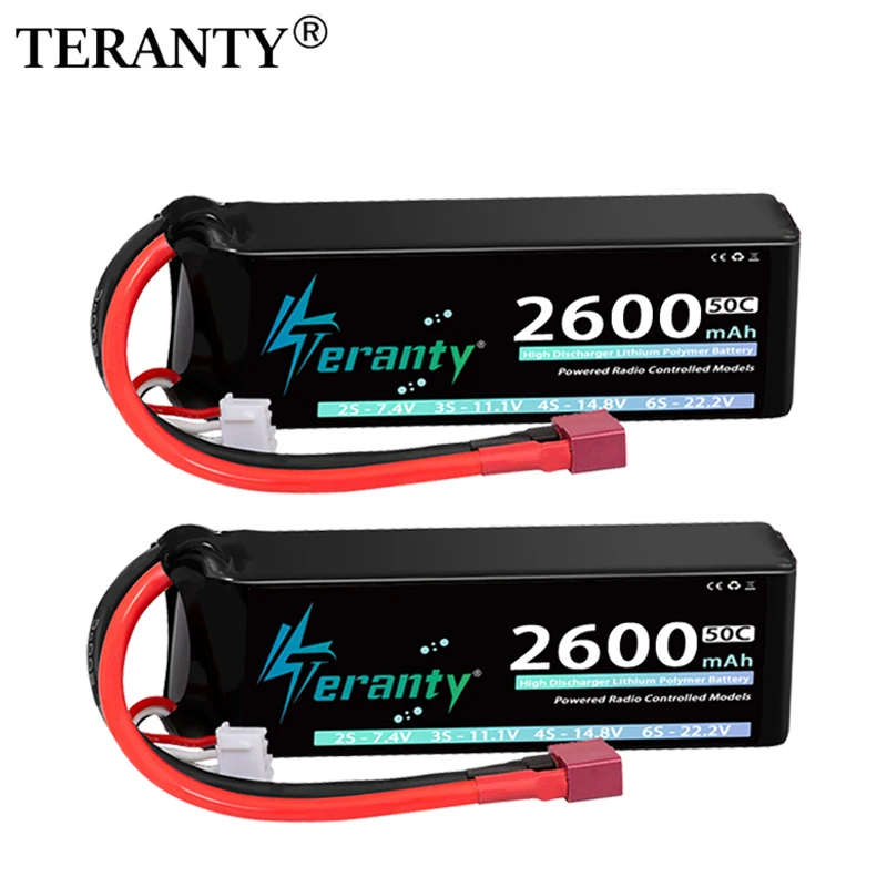 Batería LiPo 3S 2600mAh 50C XT60 Teranty para Drones FPV