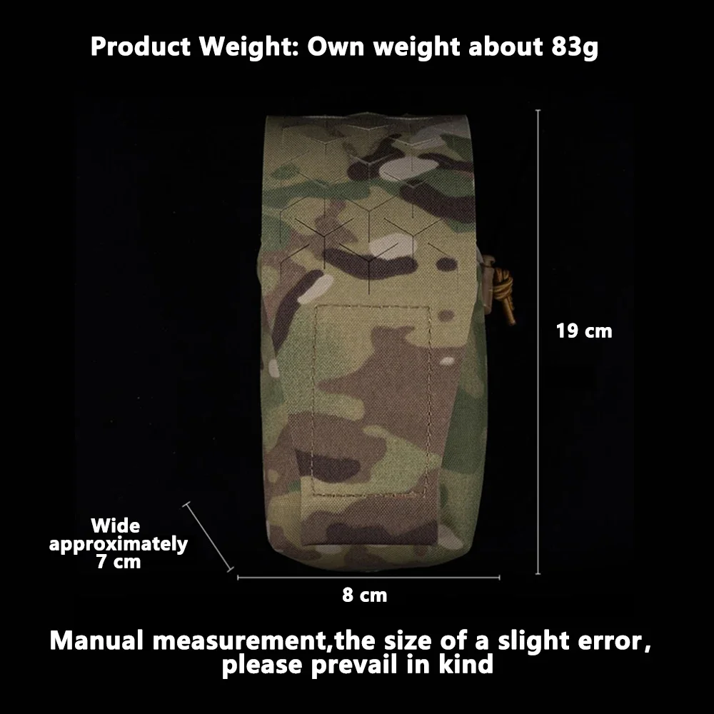 SPUD Pouch MOLLE Bolsa Cuerda elástica ajustable para 7,62 5,56 Revista Radio GP Gear - imagen 5