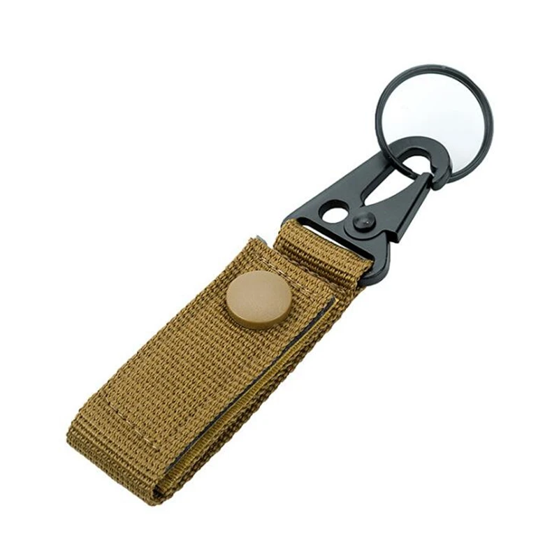 Accesorios MOLLE con hebilla oculta para cinturón, sistema de Clip para llave, mochila táctica, bolso de cintura, llavero - imagen 4