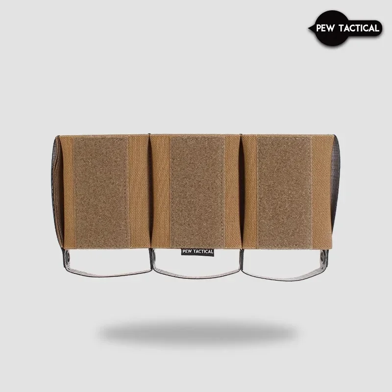 PEW TACTICAL STMI Triple Magazine Pouch 5.56/545/7.62 MK5 para Fcsk DOPE Kangaroo Pocket - imagen 3