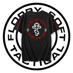 IRREGULARS Camiseta táctica Jesús negro – Militar profesional