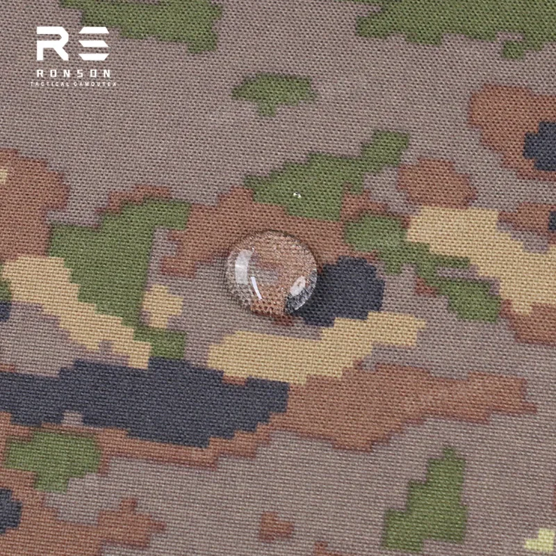 Tela de camuflaje español de nailon 500D, chaleco de equipo táctico, bolsa de tela, revestimiento de PU DIY - imagen 4