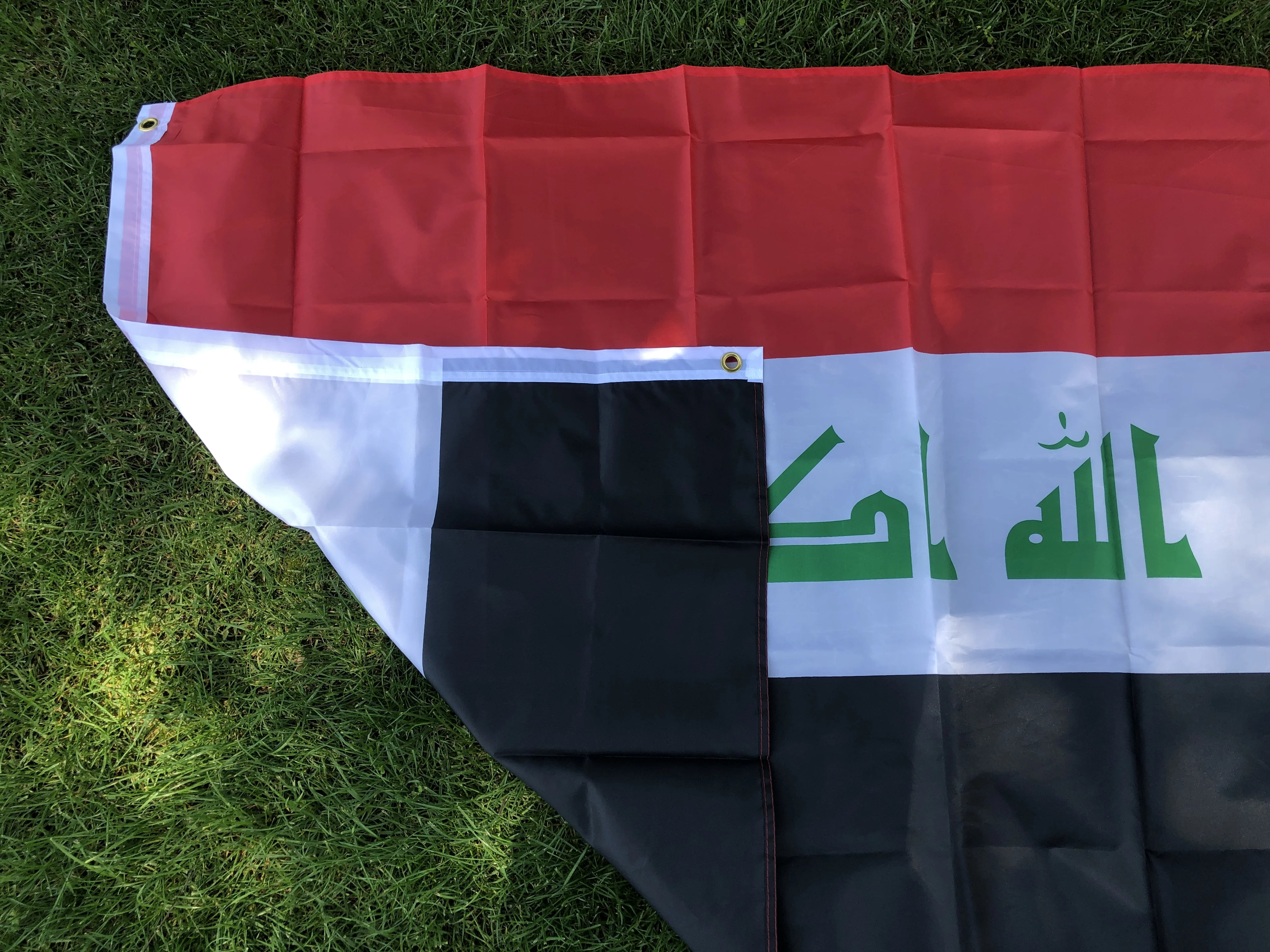 Bandera de SKY, envío gratis, bandera de Irak, nación, 90x150cm, 3 pies x 5 pies, pancarta de poliéster, bandera personalizada en todo el mundo - imagen 5